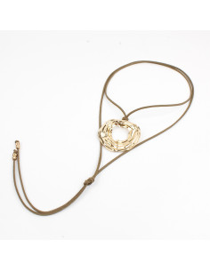 Collar de Gamuza Orgánico | Infinita Moda