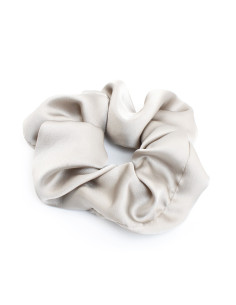 Scrunchie Seda Silver