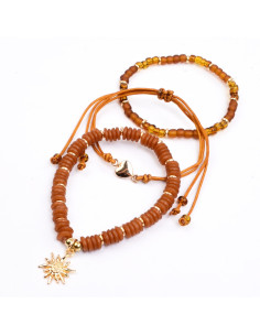 Set de Pulseras Triple
