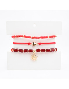 Set de Pulseras Triple