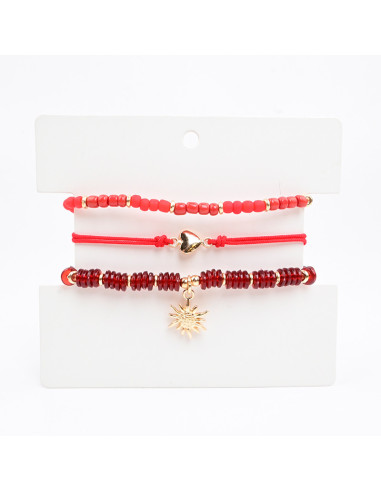 Set de Pulseras Triple