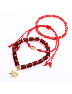 Set de Pulseras Triple