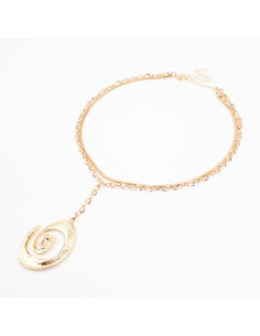 Collar Doble Cadenas | Infinita Moda
