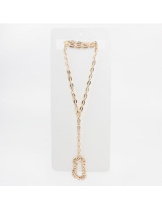 Collar Corbatero de Cadenas | Infinita Moda