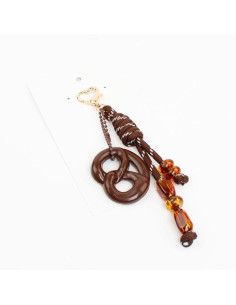 Llavero y Bag Charm de Cordón | Infinita Moda