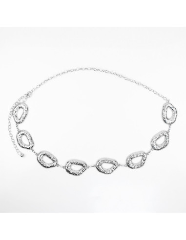 Cinturón de Cadena Organic Silver
