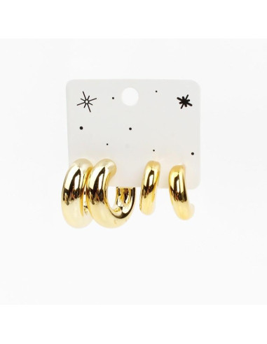 Set de aro Chunky | Infinita Moda