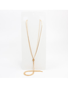 Collar Corbatero de Cadenas |