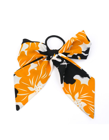 Moño Hibiscus Black