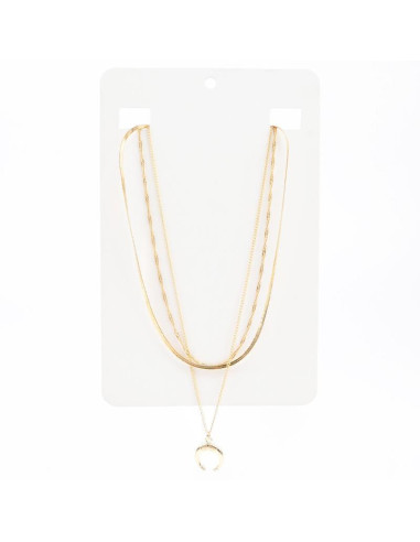 Collar de Triple Cadenas | Infinita Moda