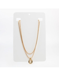 Collar de Doble Cadenas | Infinita Moda