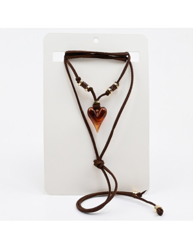Collar Corbatero de Gamuza