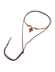 Collar Corbatero de Gamuza