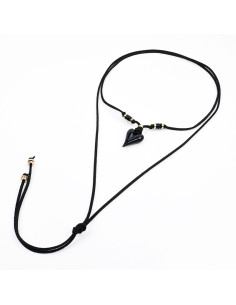 Collar Corbatero de Gamuza