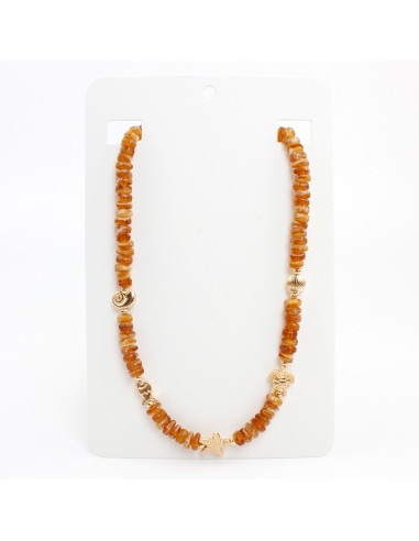 Collar Enhebrado Marino | Infinita Moda