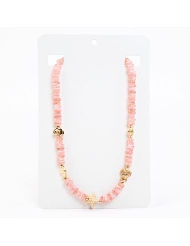 Collar Enhebrado Marino | Infinita Moda