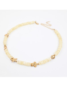 Collar Enhebrado Marino | Infinita Moda