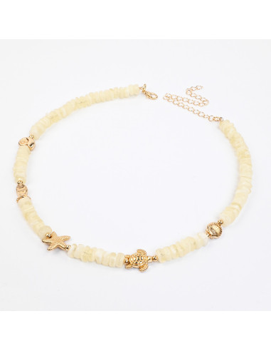 Collar Enhebrado Marino | Infinita Moda