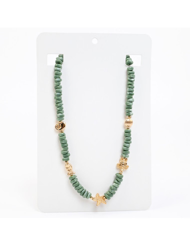 Collar Enhebrado Marino | Infinita Moda