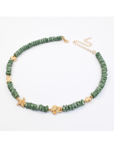 Collar Enhebrado Marino | Infinita Moda