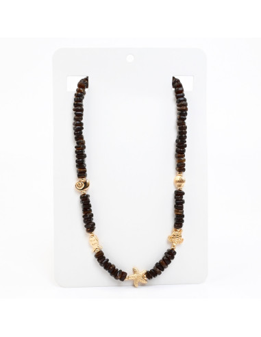 Collar Enhebrado Marino | Infinita Moda