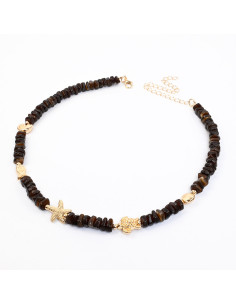 Collar Enhebrado Marino | Infinita Moda