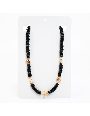 Collar Enhebrado Marino | Infinita Moda