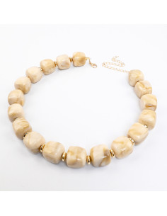 Collar de Cuentas Acrílicas | Infinita Moda|