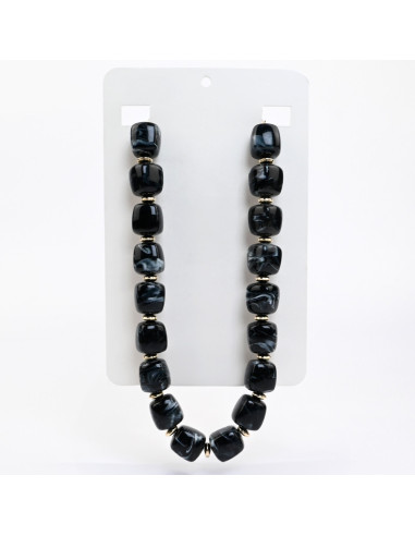 Collar de Cuentas Acrílicas | Infinita Moda|