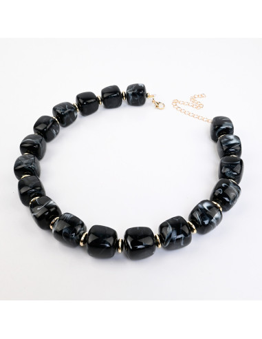 Collar de Cuentas Acrílicas | Infinita Moda|