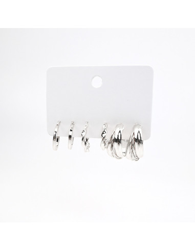 Aros Set Silver (I7673)