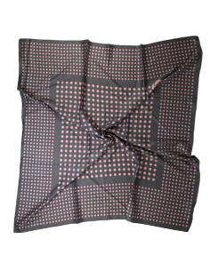 Pañuelo XXL Dots Grey Pink
