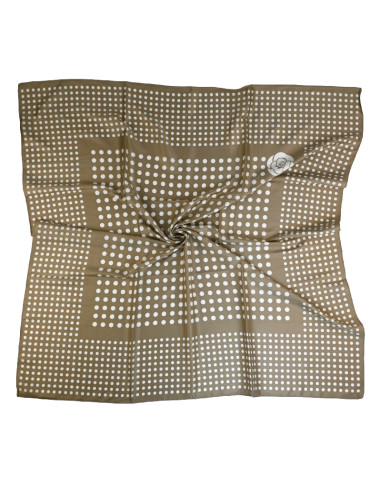 Pañuelo XXL Dots Cinnamon
