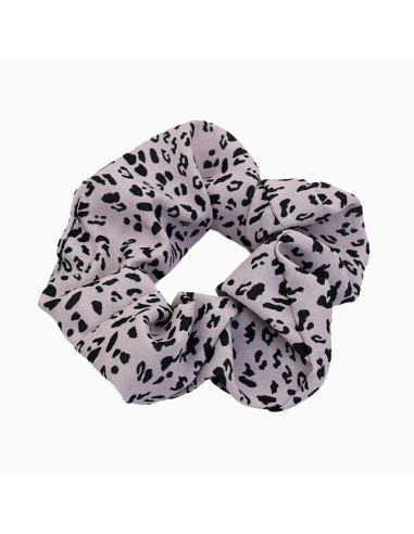 Scrunchie Mini Print Grey