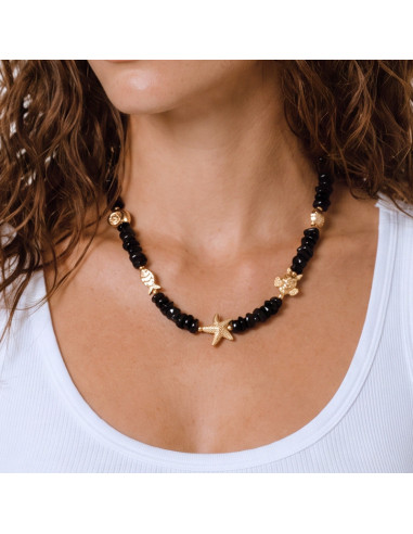 Collar Enhebrado Marino | Infinita Moda