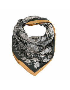 Pañuelo XXL Forest Olive Mustard
