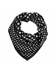 Pañuelo XXL Dots Black