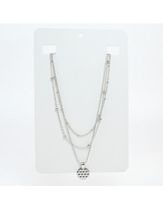 Collar Triple de Cadenas | Infinita Moda
