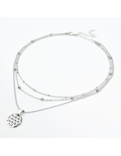 Collar Triple de Cadenas | Infinita Moda