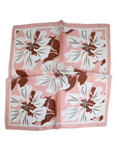 Pañuelo Hibiscus Pink (70x70)