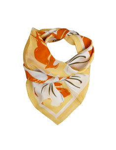 Pañuelo Hibiscus Yellow (70x70)