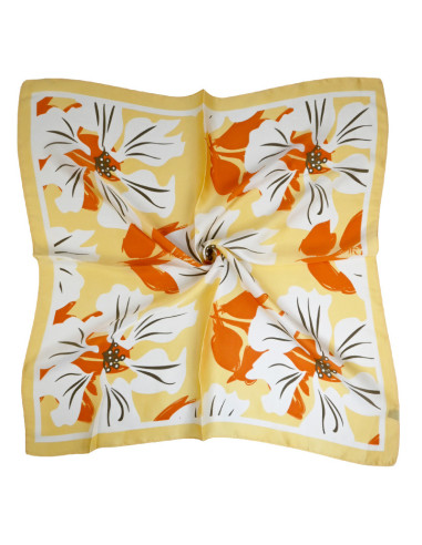 Pañuelo Hibiscus Yellow (70x70)