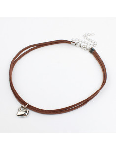 Choker de Gamuza