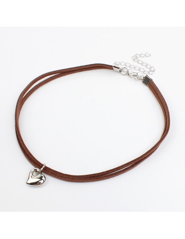 Choker de Gamuza