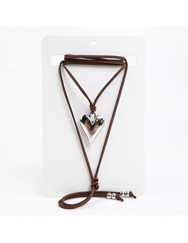 Collar de gamuza | Infinita Moda | Mayorista de Bijouterie