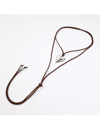 Collar de gamuza | Infinita Moda | Mayorista de Bijouterie