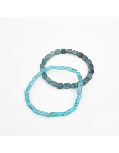 Set x2 Pulseras de Acrílico Orgánico | Por Mayor