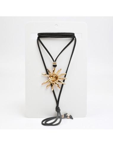 Collar de Gamuza Sol