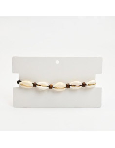 Tobillera caracoles con pasantes para venta mayorista
