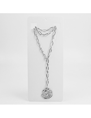 Collar de Cadena con Dije de Espiral | Collares por Mayor